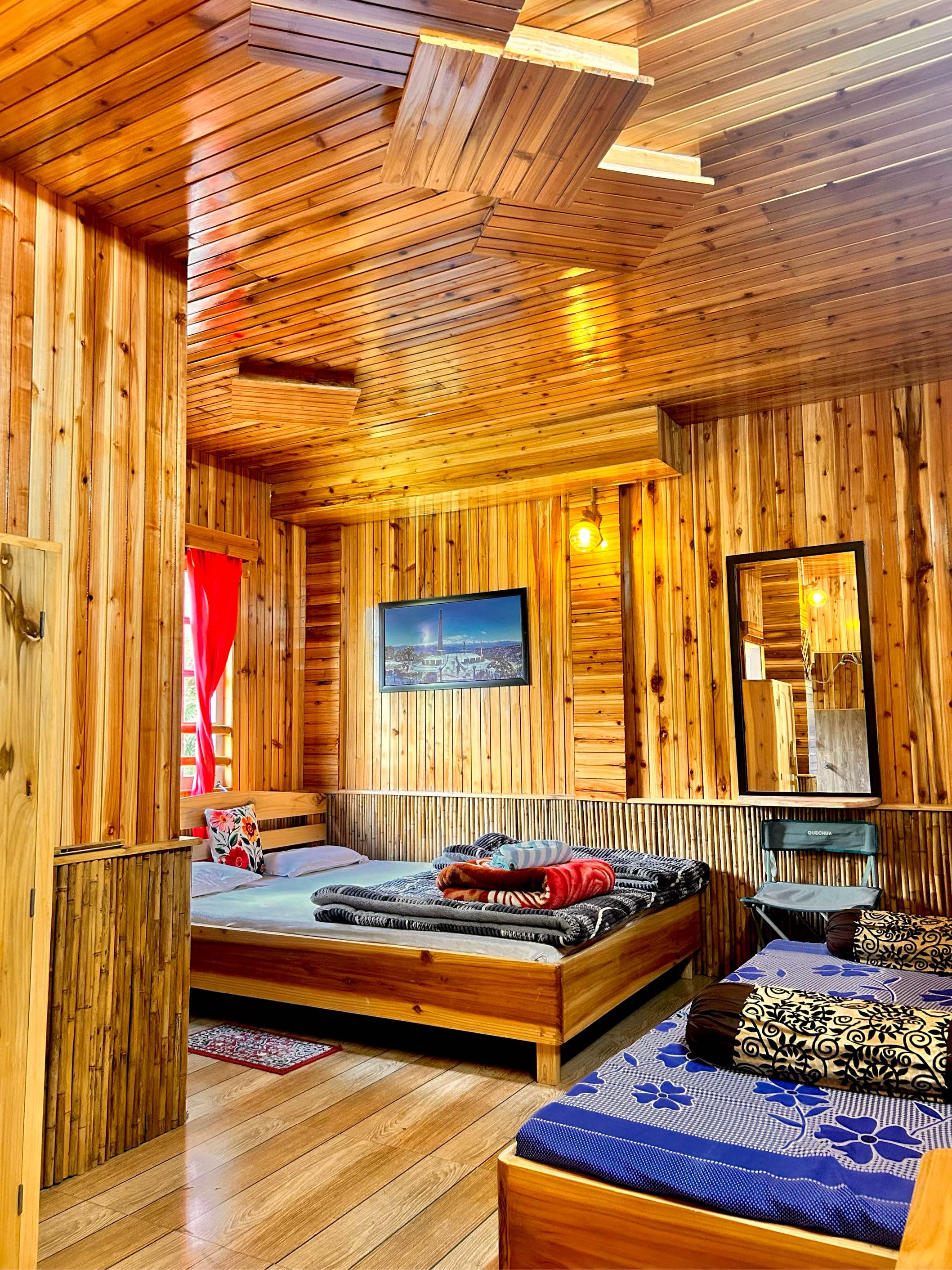 Premium Wooden Cottage Room 2