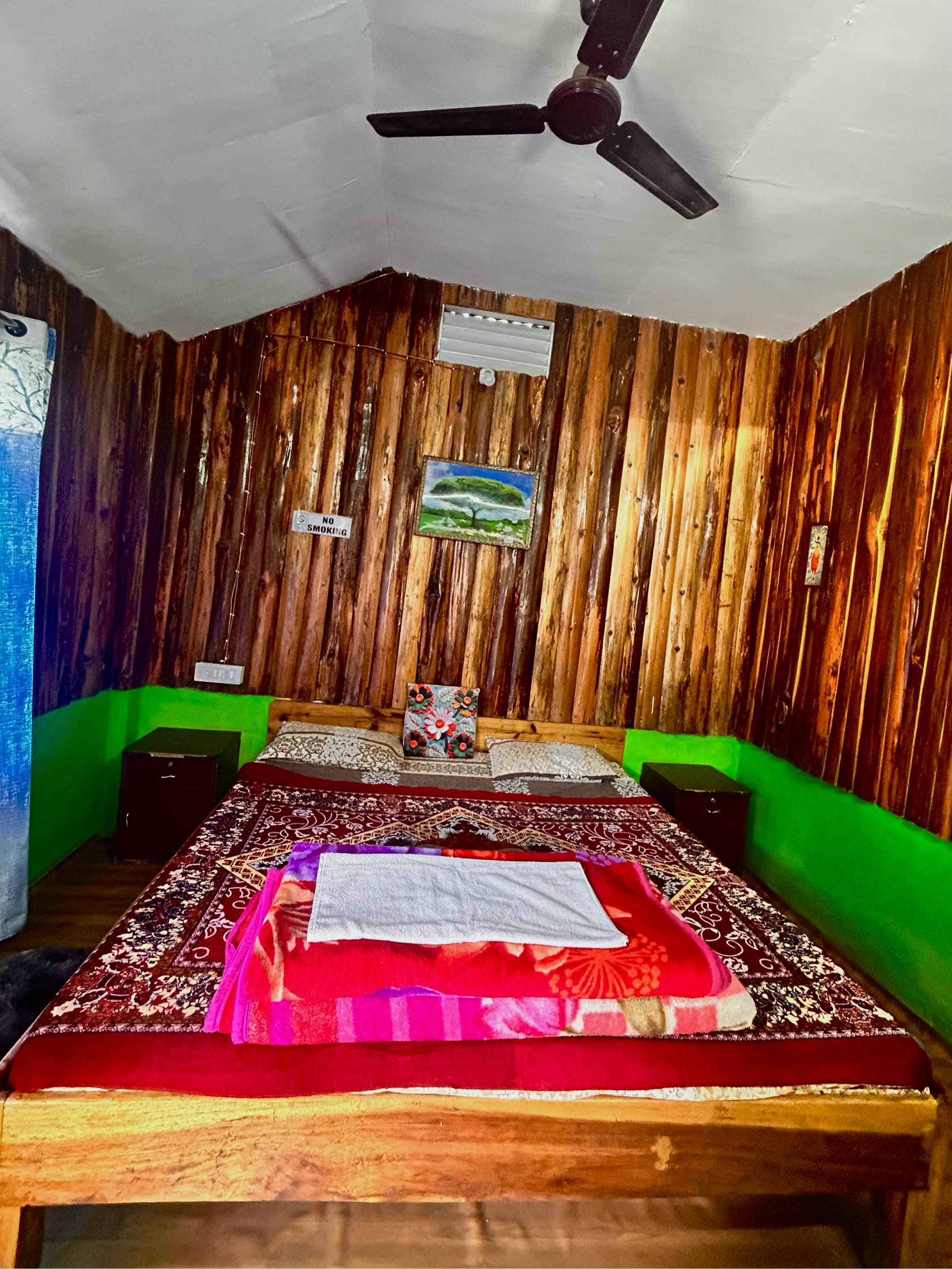 Wooden Cottage Room 1